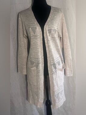 Cocobleu lightweight Beige cardigan